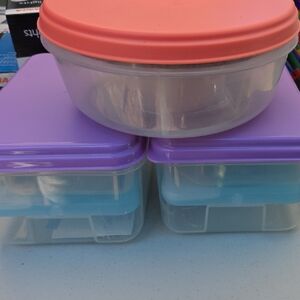 Colorful Storage Containers Set